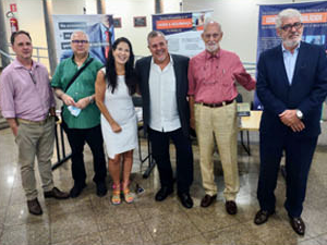 Diretores da BKR - Lopes Machado e equipe Secovi Evento Secovi